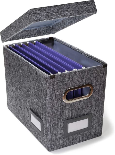 storage boxes for hanging folders